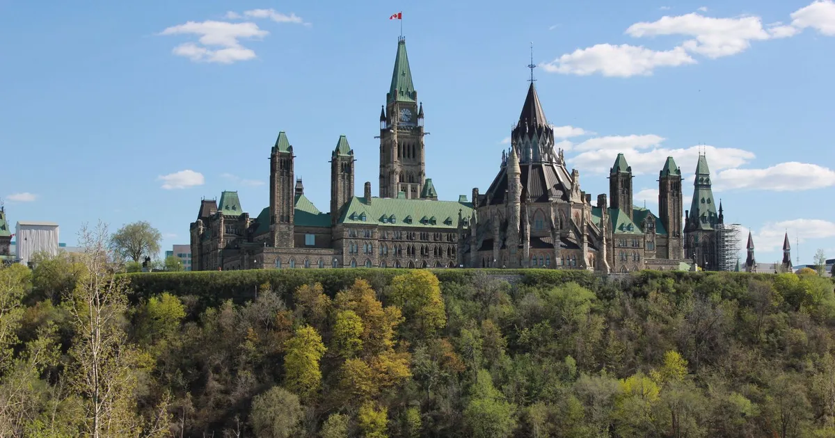 Parliament Hill in Ottawa, where the laws behind the government debt relief program in Canada are made